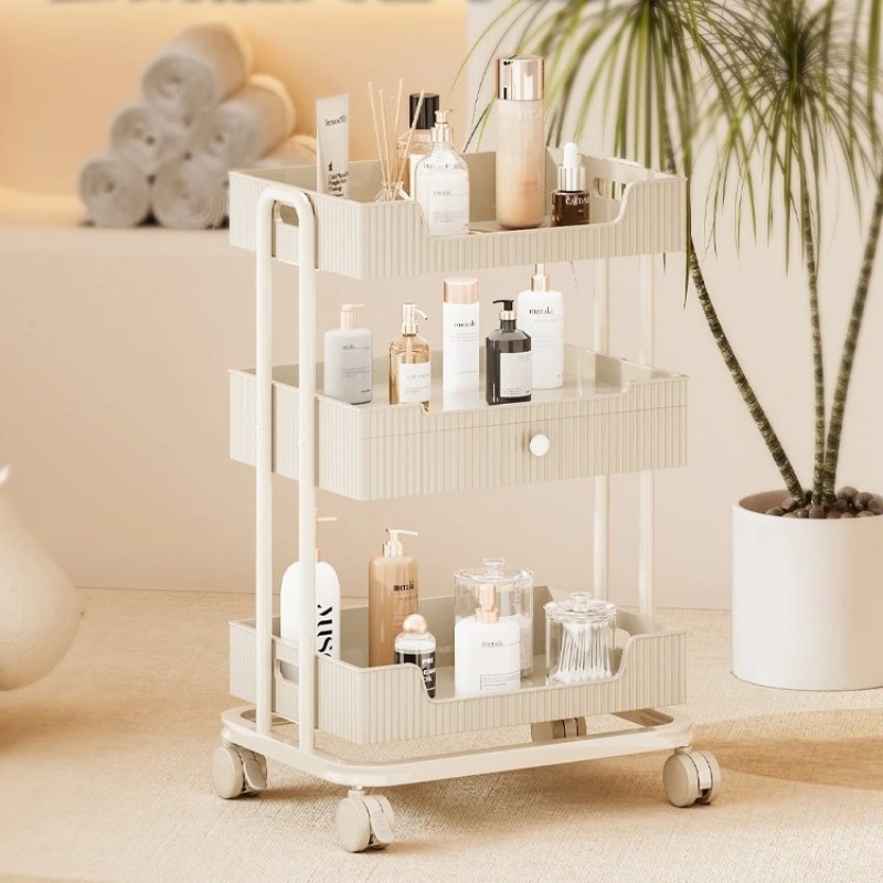 Luxury Skincare Tools - プロ仕様高級美容サロンバブルカートスキンケアユーティリティトロリー多層オーガナイザー耳掃除ツールカート
