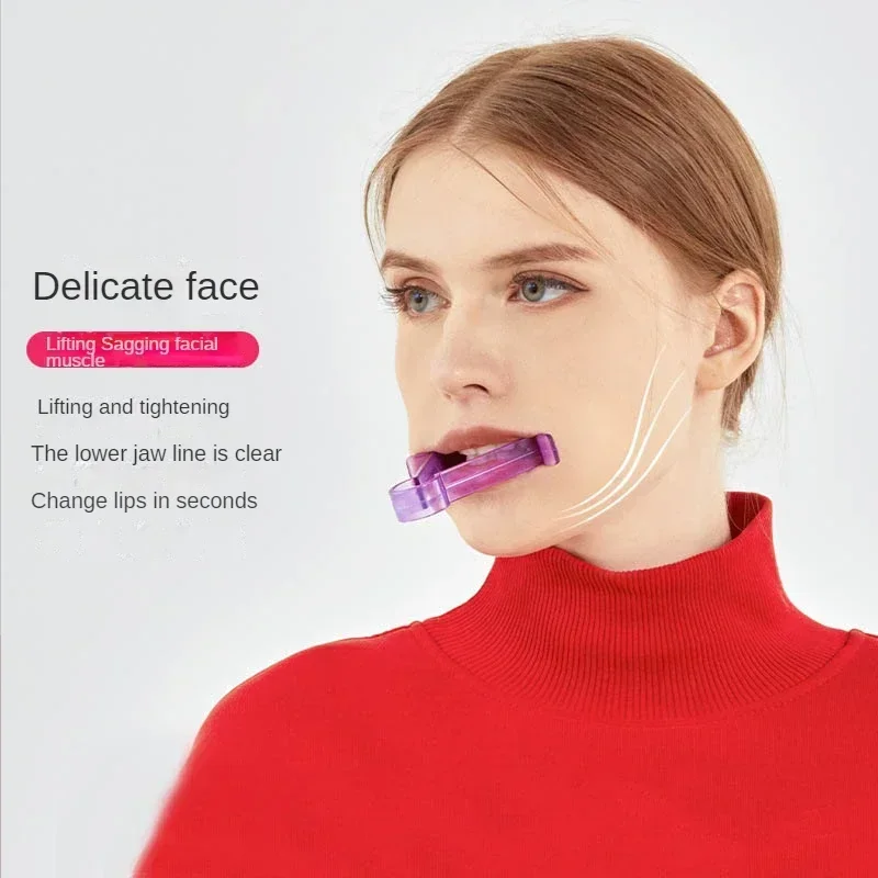 Luxury Skincare Tools - V字型あごトレーナー、フェイシャルネックトレーナー、フェイシャルリフティングと引き締めポータブルフェイシャルトレーナー