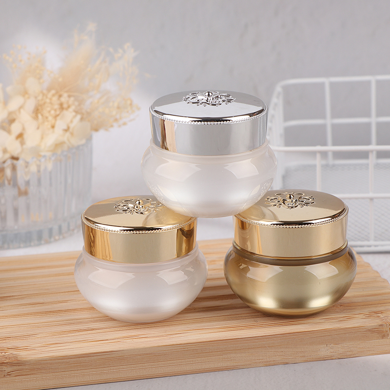 アクリル製空トラベルクリームジャー 5/10/20g 詰め替 - Luxury Skincare Tools のレビューと価格