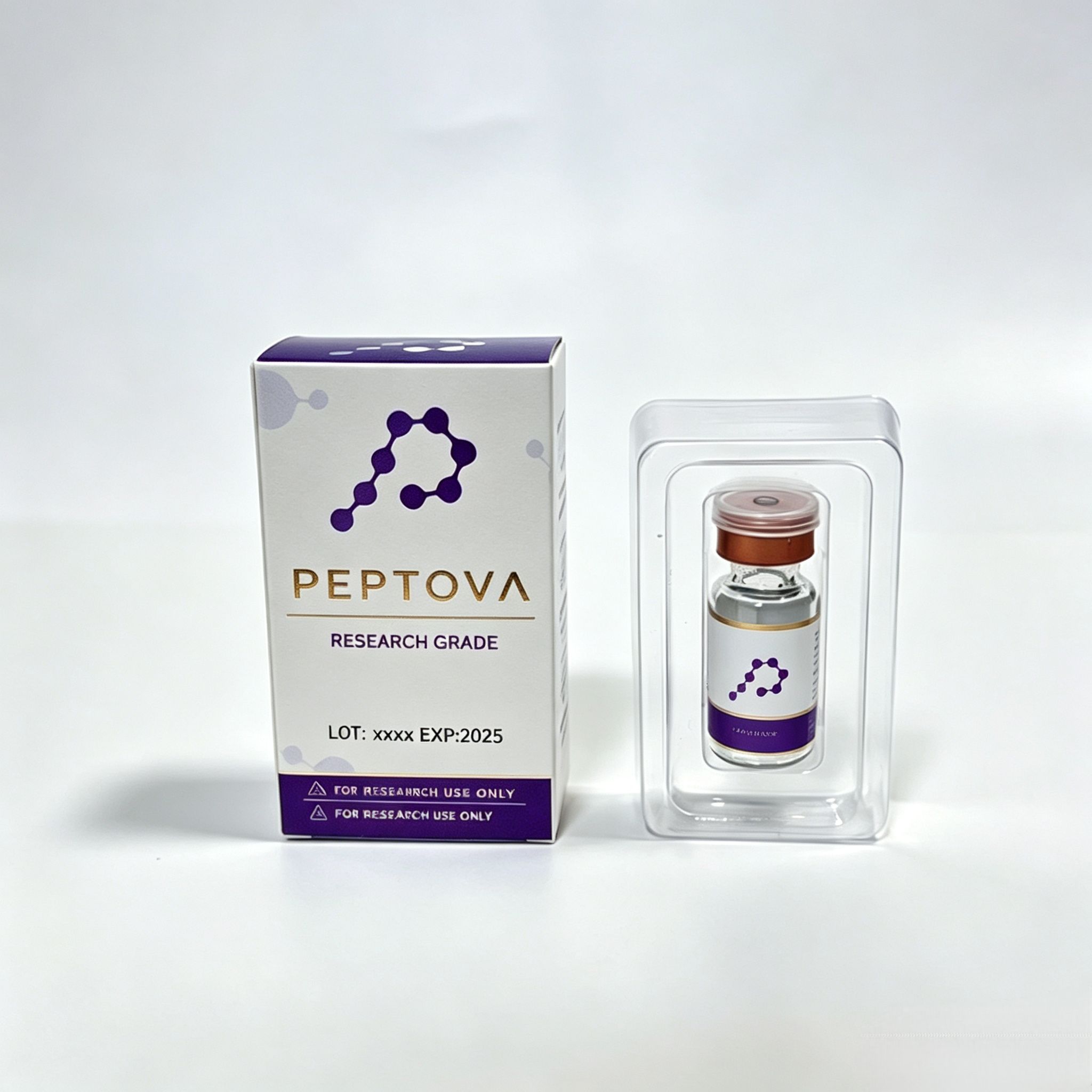 防水HDビニール製粘着ステッカー カスタム高級ペプチドラベル - Luxury Skincare Bottles のレビューと価格