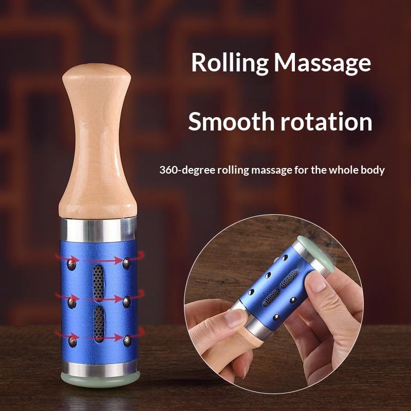 1セットの翡翠灸棒、360度回転式の突起ポイントマッサージと - Luxury Skincare Tools のレビューと価格