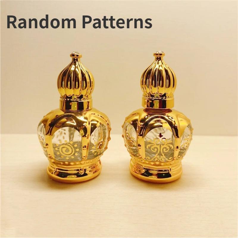 4 ピース/セット高級ゴールデンエッセンシャルオイルローラー - Luxury Skincare Bottles のレビューと価格